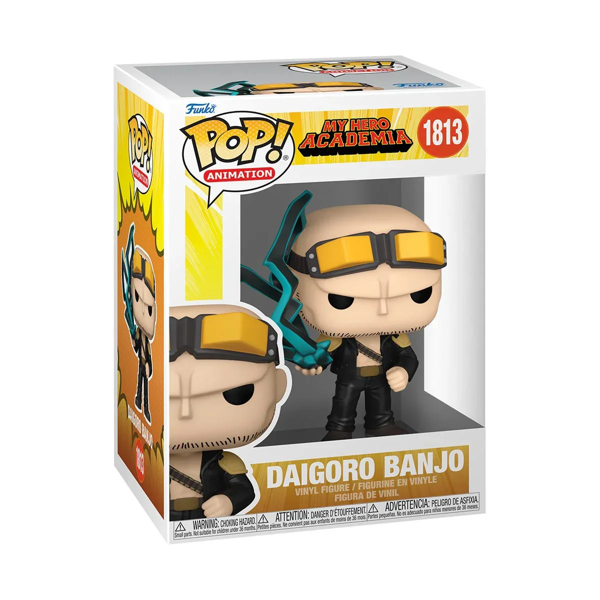 (PRE-ORDER) POP! Animation: MHA- Daigoro Banjo (BkWhp) - Image 2