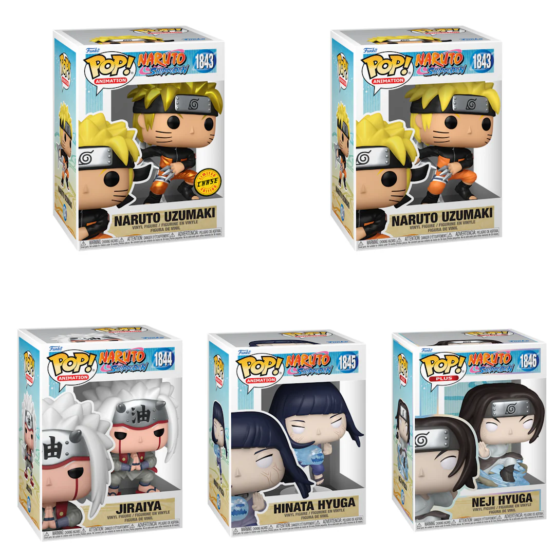 (PRE-ORDER) POP Animation: Naruto - Complete Bundle (5)