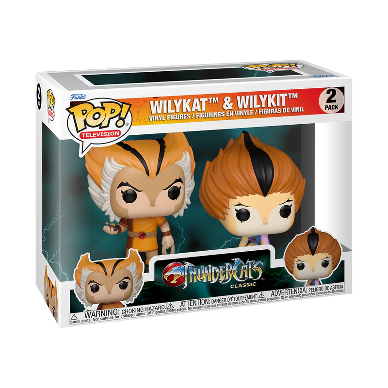 (PRE-ORDER) POP! Animation:TC S3- Wilykat Wilykit 2PK - Image 2