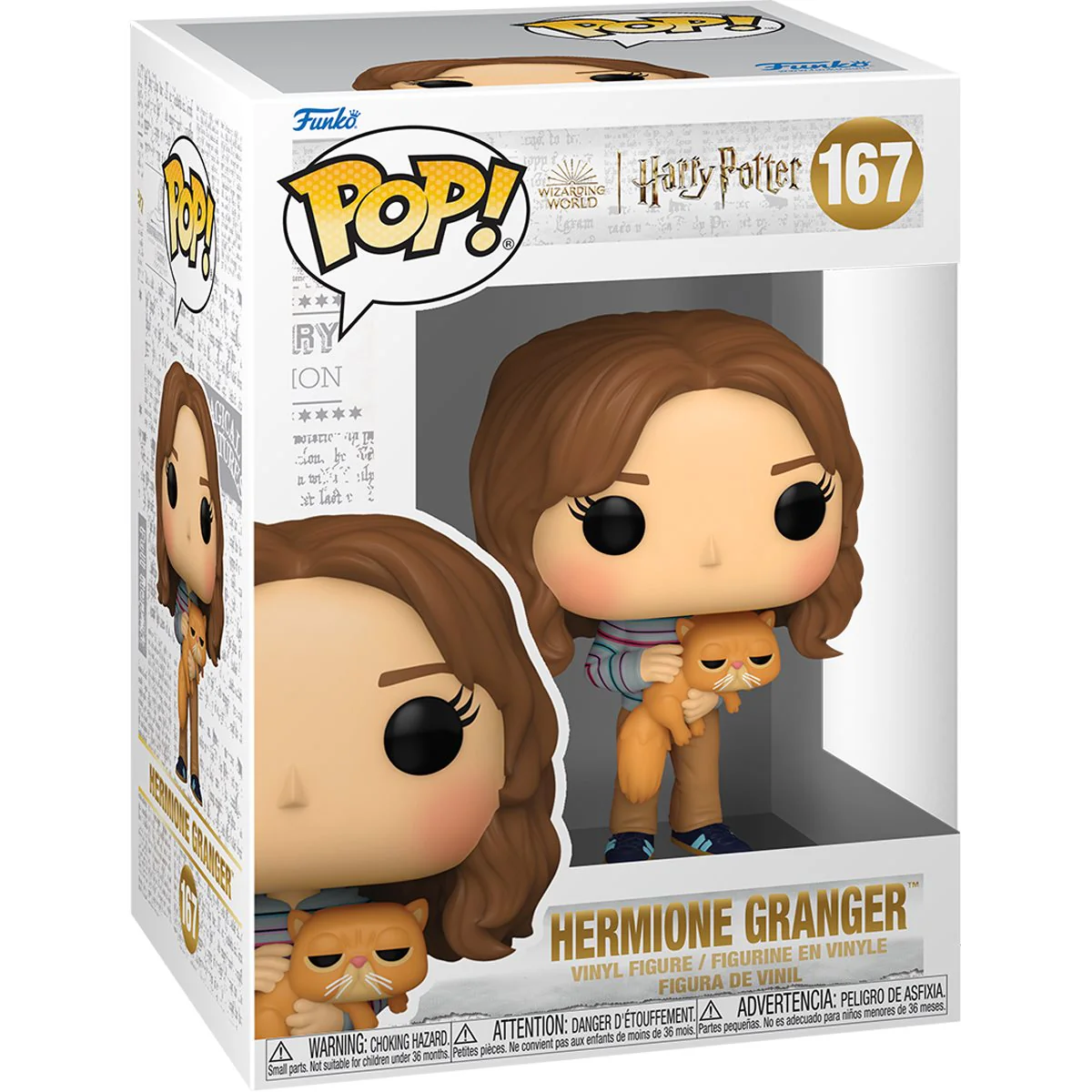 (PRE-ORDER) POP! & Buddy: HP POA- Hermione w/Crookshanks - Image 2