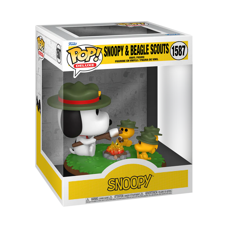 (PRE-ORDER) POP! Deluxe: Peanuts- Snoopy w/WS(Camping) - Image 2
