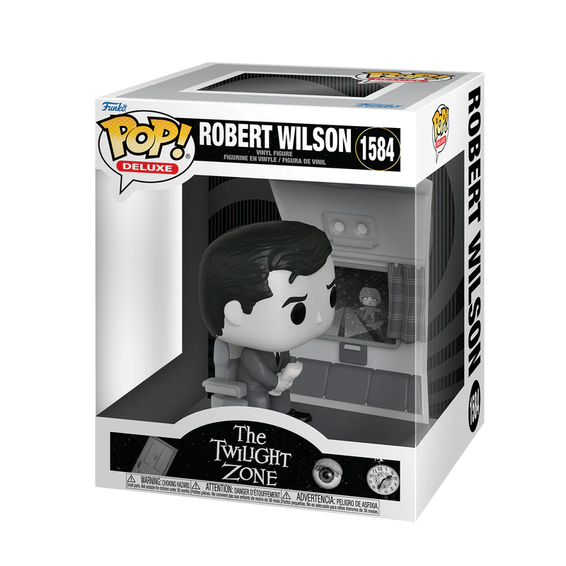 (PRE-ORDER) POP! Deluxe TV: The Twilight Zone 1959– Mr. Robert Wilson - Image 2