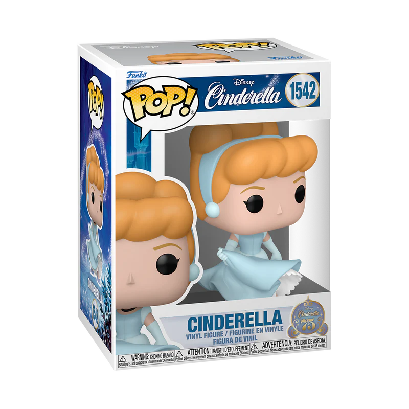 (PRE-ORDER) POP! Disney: Cinderellas 75th- Cinderella - Image 2