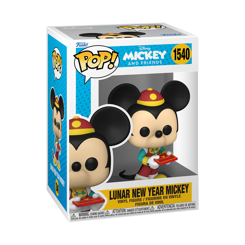 (PRE-ORDER) POP! Disney: MAtW- Lunar New Year Mickey - Image 2