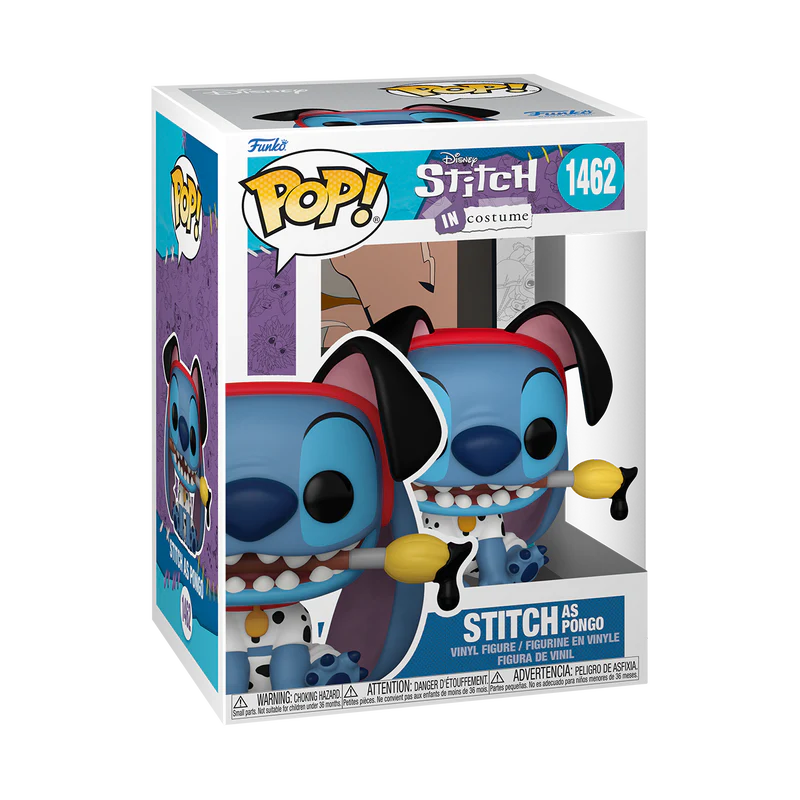 (PRE-ORDER) POP! Disney: Stitch Costume- 101 Dalmatians PONGO - Image 2