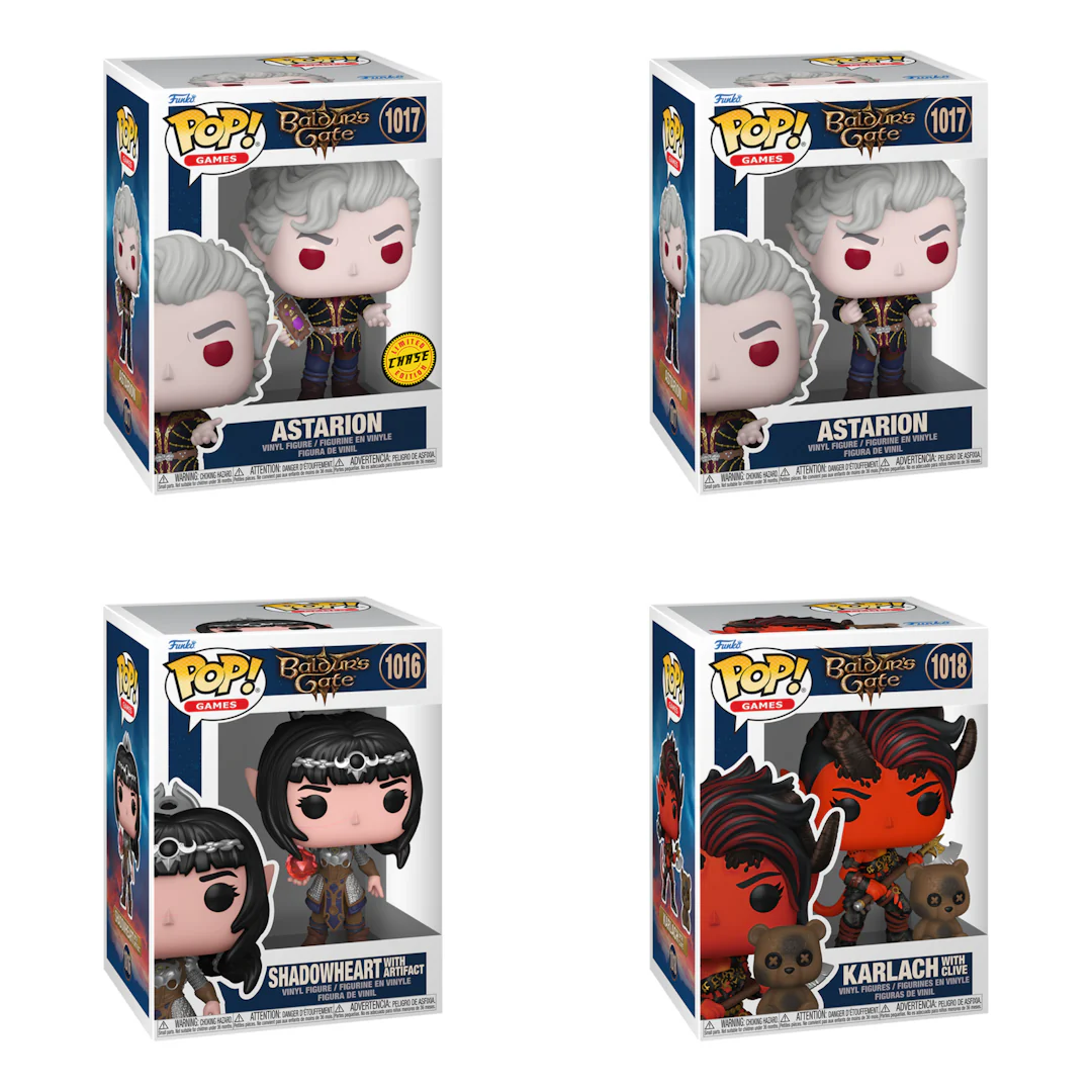 (PRE-ORDER) POP! Games: Baldur's Gate (Chase Bundle) (Set of 4)