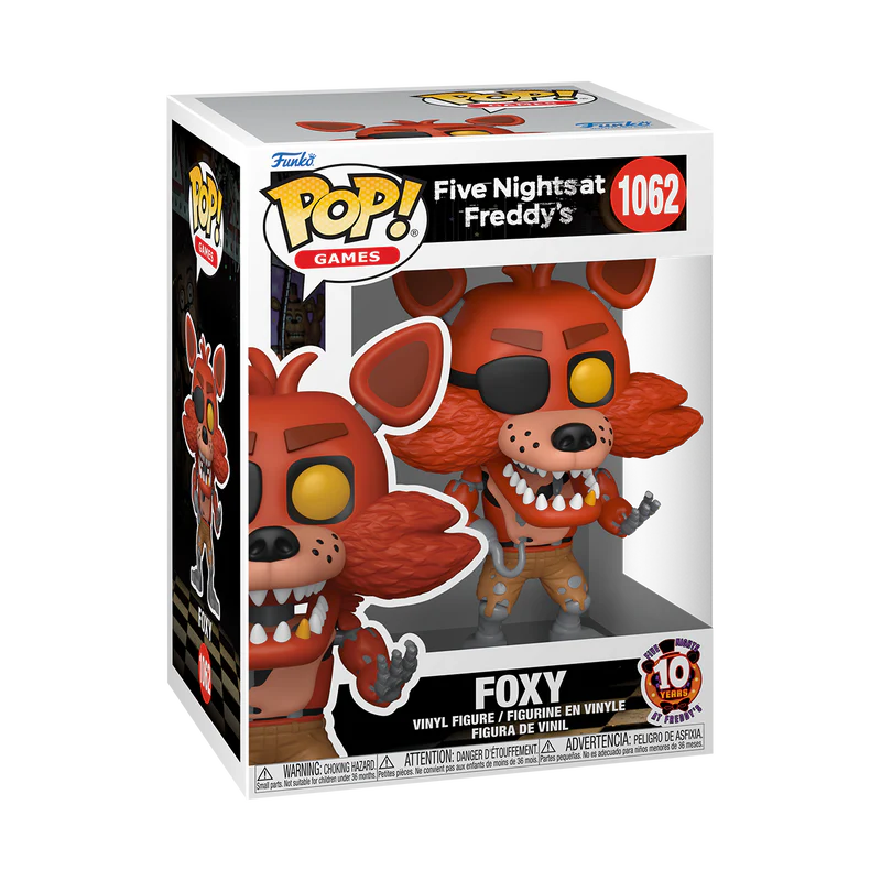 (PRE-ORDER) POP! Games: FNAF 10y- Foxy - Image 2