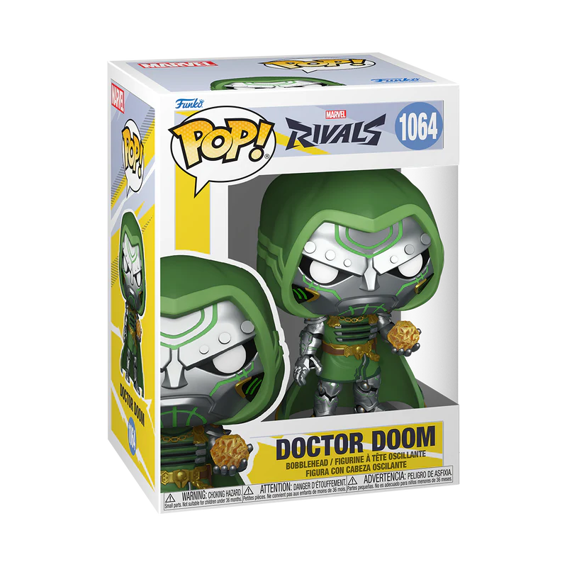 (PRE-ORDER) POP! Games: Marvel Rivals- Doctor Doom - Image 2