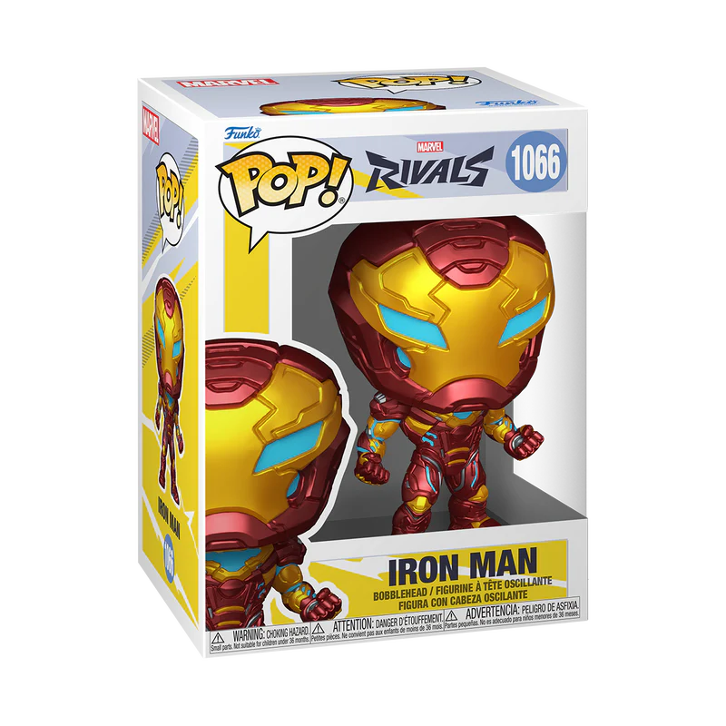 (PRE-ORDER) POP! Games: Marvel Rivals- Iron Man - Image 2