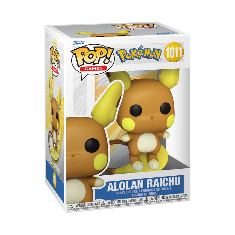 (PRE-ORDER) POP! Games: Pokemon - Alolan Raichu - Image 2