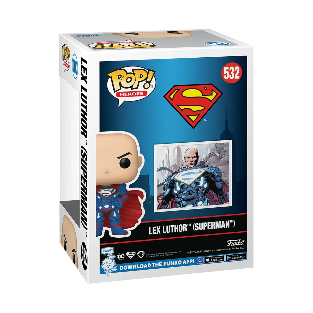 (PRE-ORDER) POP! Heroes: DC Comics- Lex (Superman) Funko Select/Specialty Series (FS) - Image 3