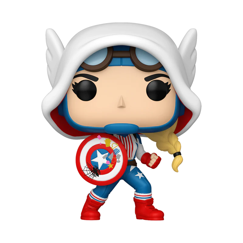 (PRE-ORDER) POP! Marvel: Gwen Verse - Captain America Gwen