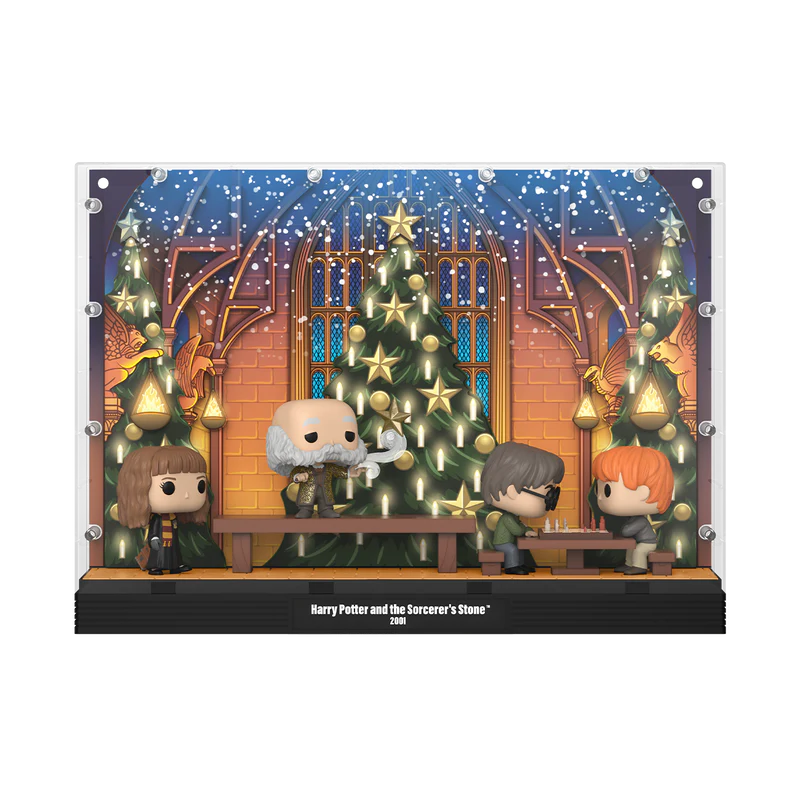 (PRE-ORDER) POP! Moments DLX: Harry Potter - Great Hall Holiday