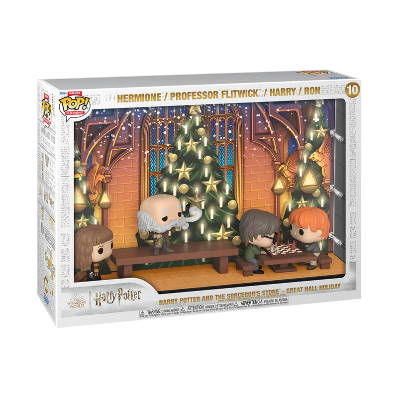 (PRE-ORDER) POP! Moments DLX: Harry Potter - Great Hall Holiday - Image 2