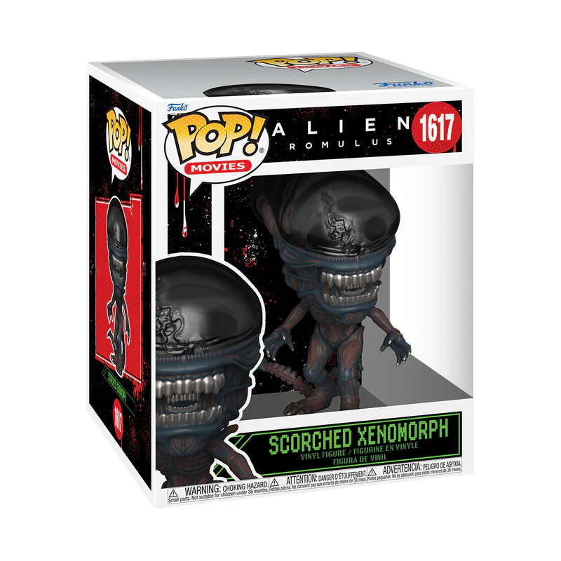 (PRE-ORDER) POP! Movies: Aliens Romulus- Scorched Xenomorph (Super) - Image 2