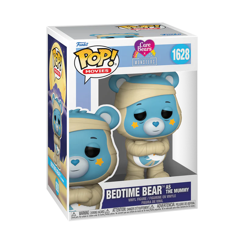 (PRE-ORDER) POP! Movies: Care Bears x Universal Monsters - Bedtime Bear as The Mummy - Image 2