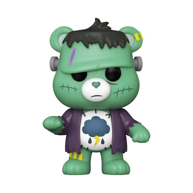 (PRE-ORDER) POP! Movies: Care Bears x Universal Monsters - Grumpy Bear Frankenstein