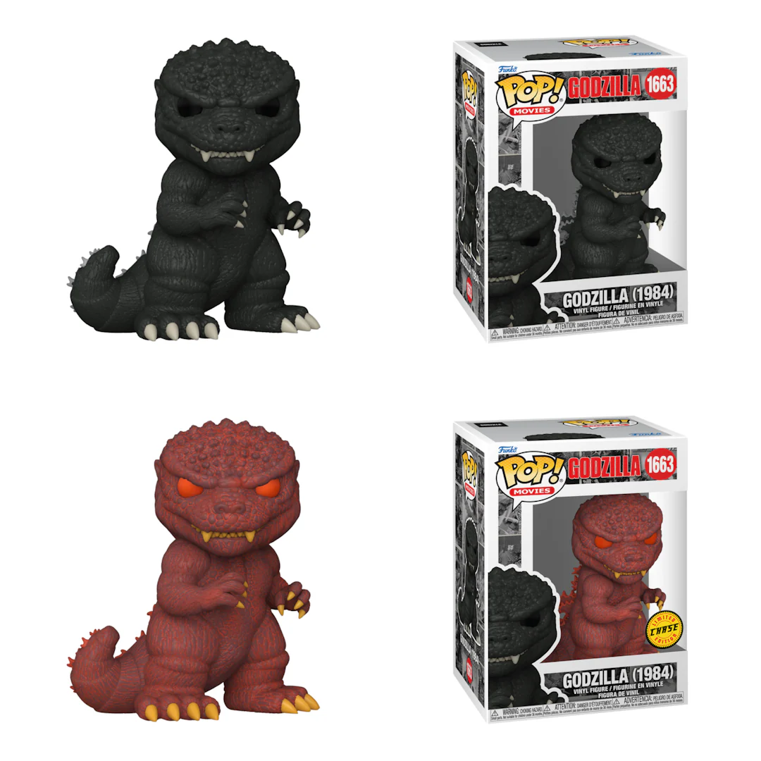 (PRE-ORDER) POP! Movies: Godzilla 70th- Godzilla 1984 (Chase Bundle)