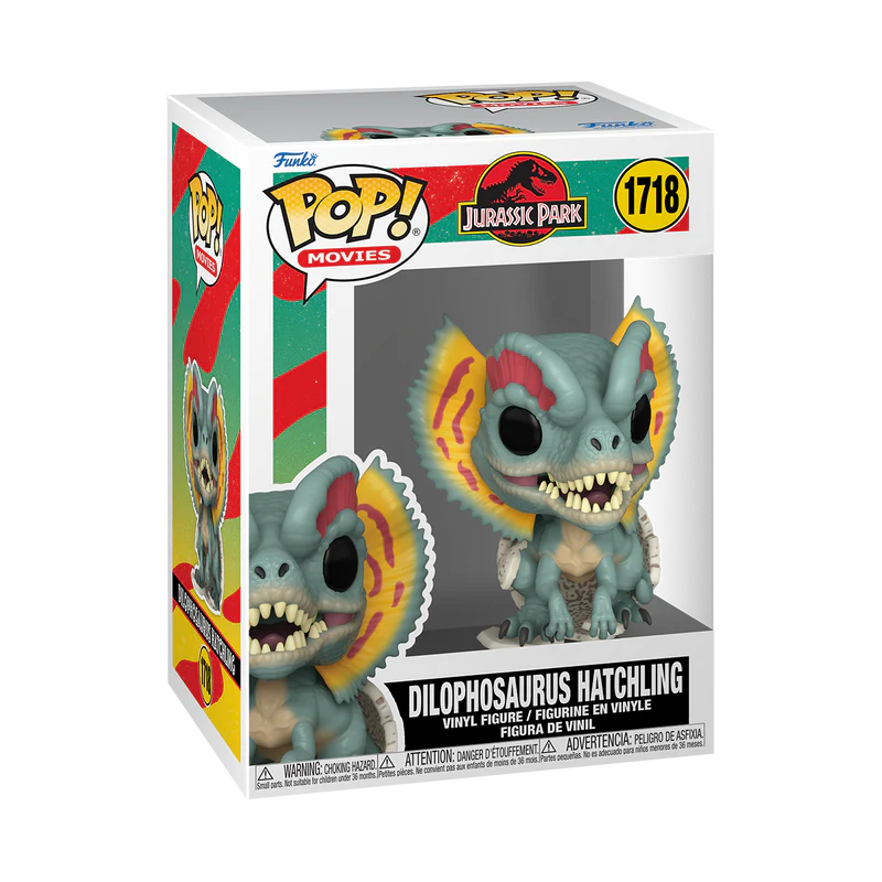 (PRE-ORDER) POP! Movies: JP Hatchling - Dilophosaurus - Image 2