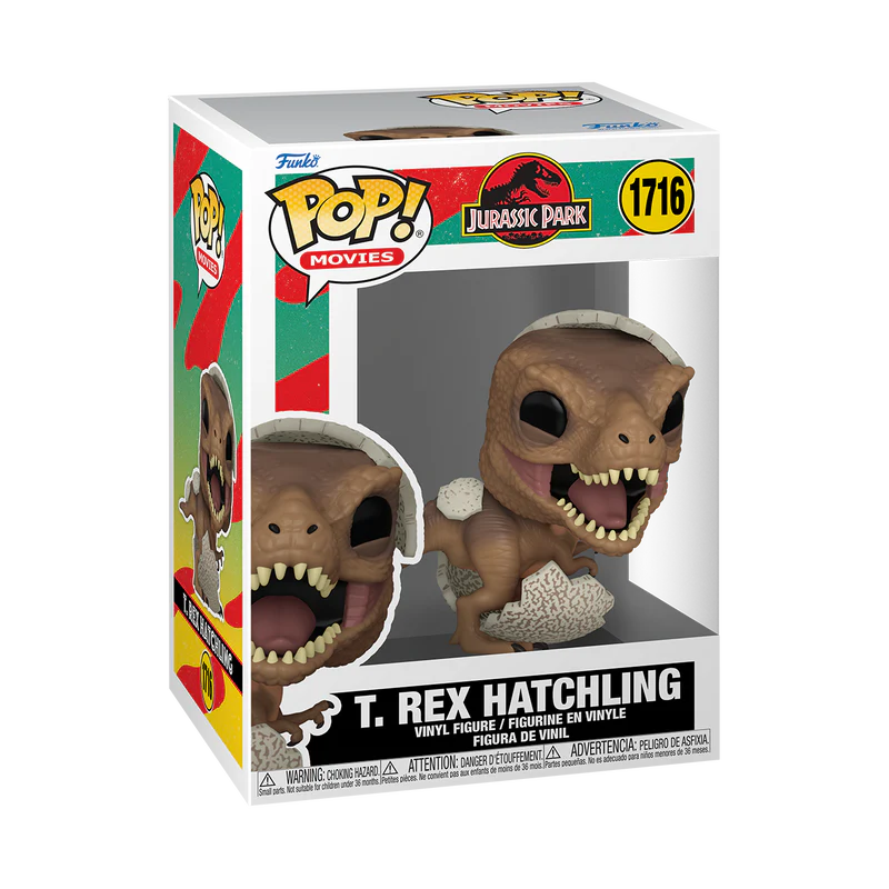 (PRE-ORDER) POP! Movies: JP Hatchling - Tyrannosaurus Rex - Image 2