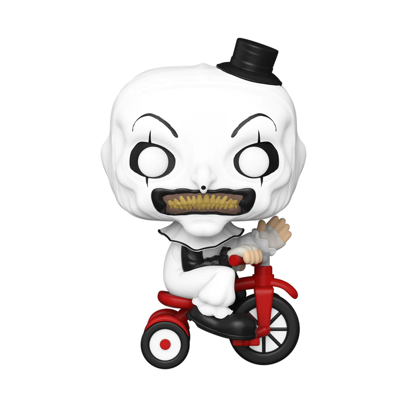 (PRE-ORDER) POP! Movies: Terrifier- Art the Clown w/bike