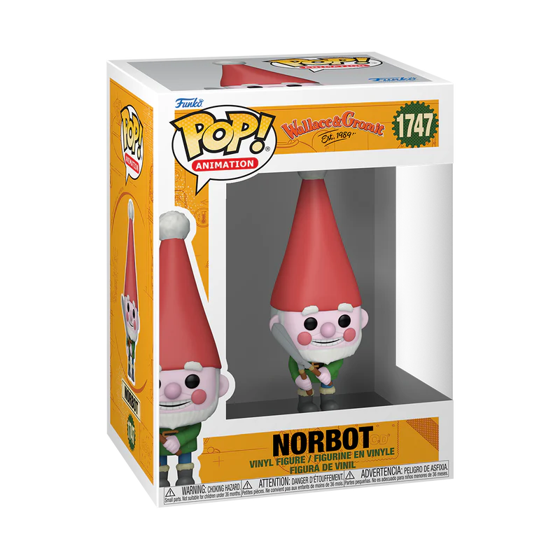 (PRE-ORDER) POP! Movies: Wallace & Gromit - Norbot - Image 2