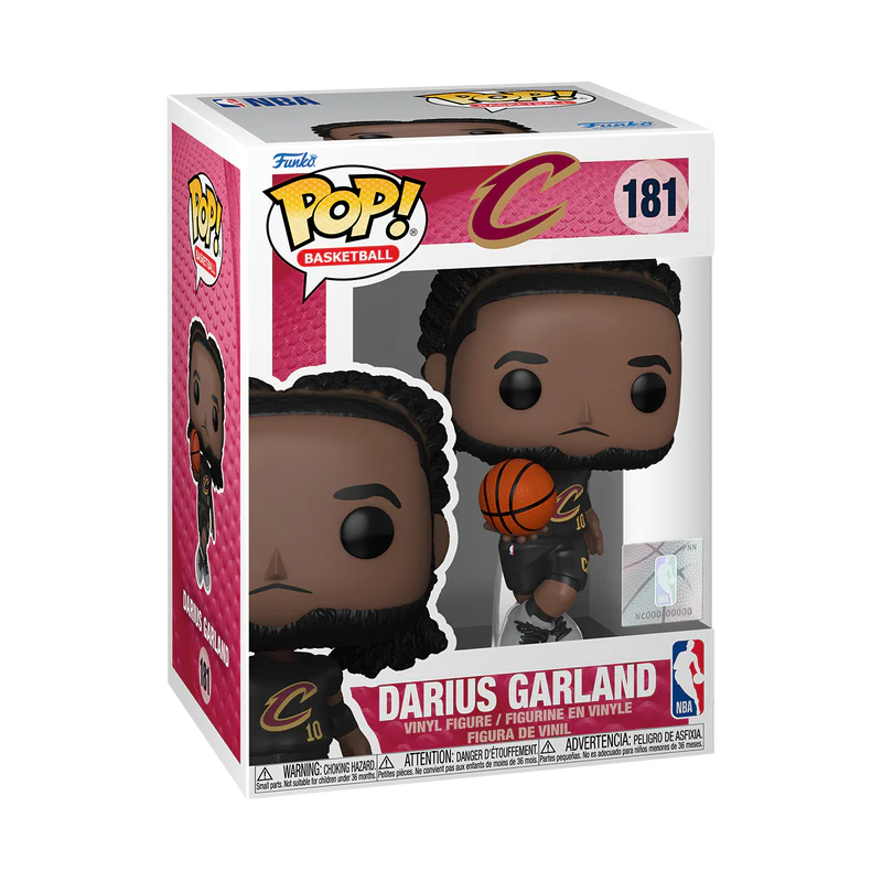 (PRE-ORDER) POP! NBA: Cavs- Darius Garland - Image 2