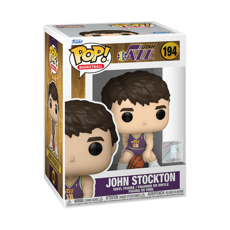 (PRE-ORDER) POP! NBA: Jazz- RS John Stockton - Image 2