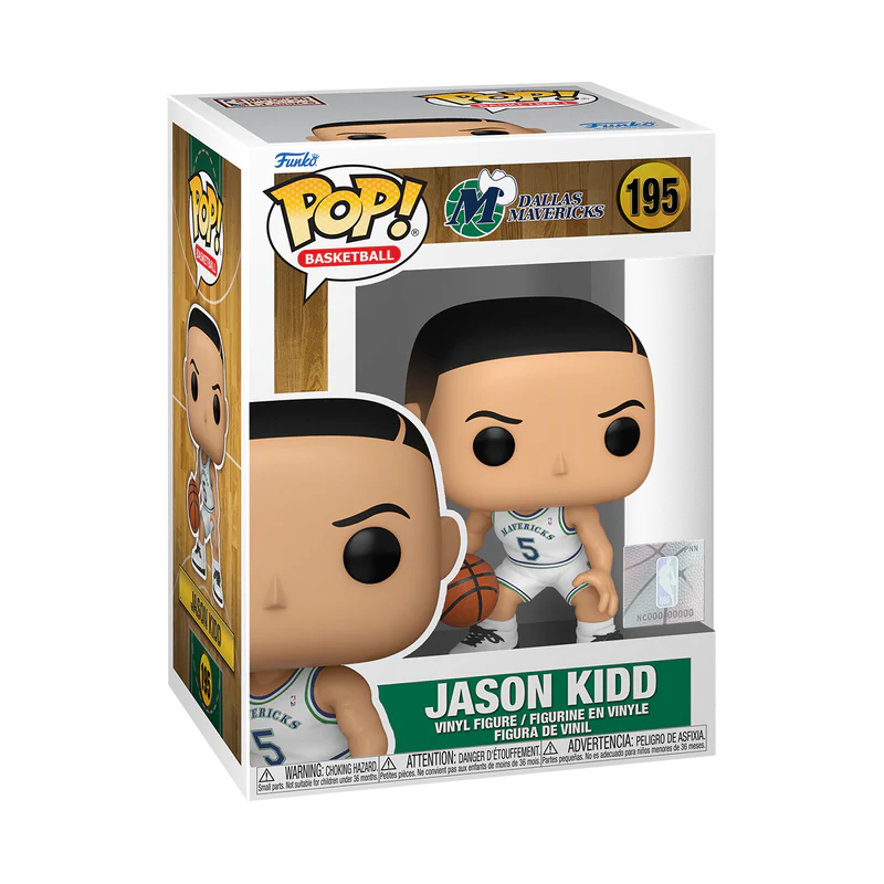 (PRE-ORDER) POP! NBA: Mavs- RS Jason Kidd - Image 2