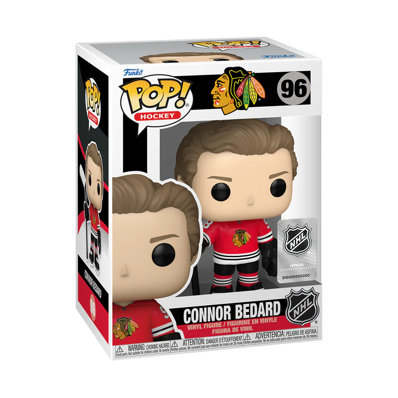 (PRE-ORDER) POP! NHL: Blackhawks- Connor Bedard - Image 2
