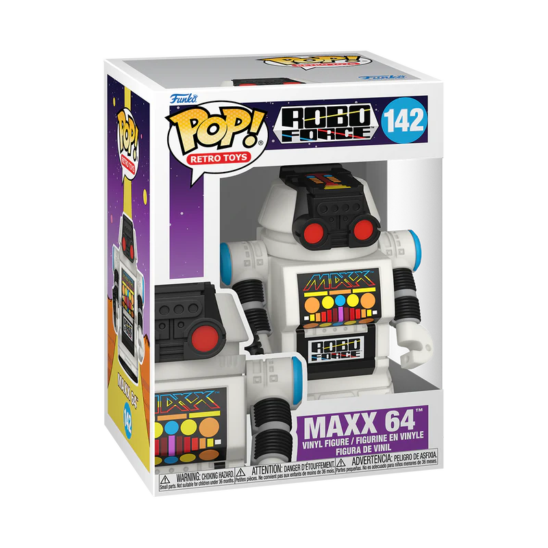 (PRE-ORDER) POP! Retro Toys: Roboforce- Maxx 64 - Image 2