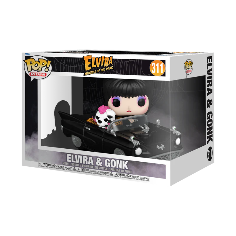(PRE-ORDER) POP! Rides DLX: Elvira w/ Macabre Mobile - Image 2