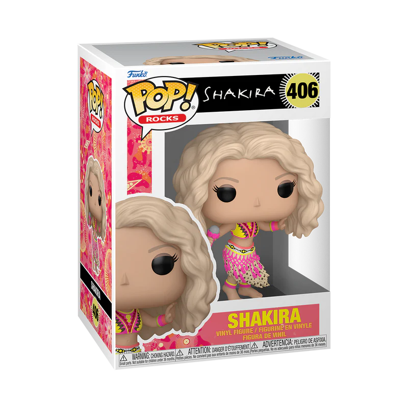(PRE-ORDER) POP! Rocks: Shakira- Waka Waka - Image 2