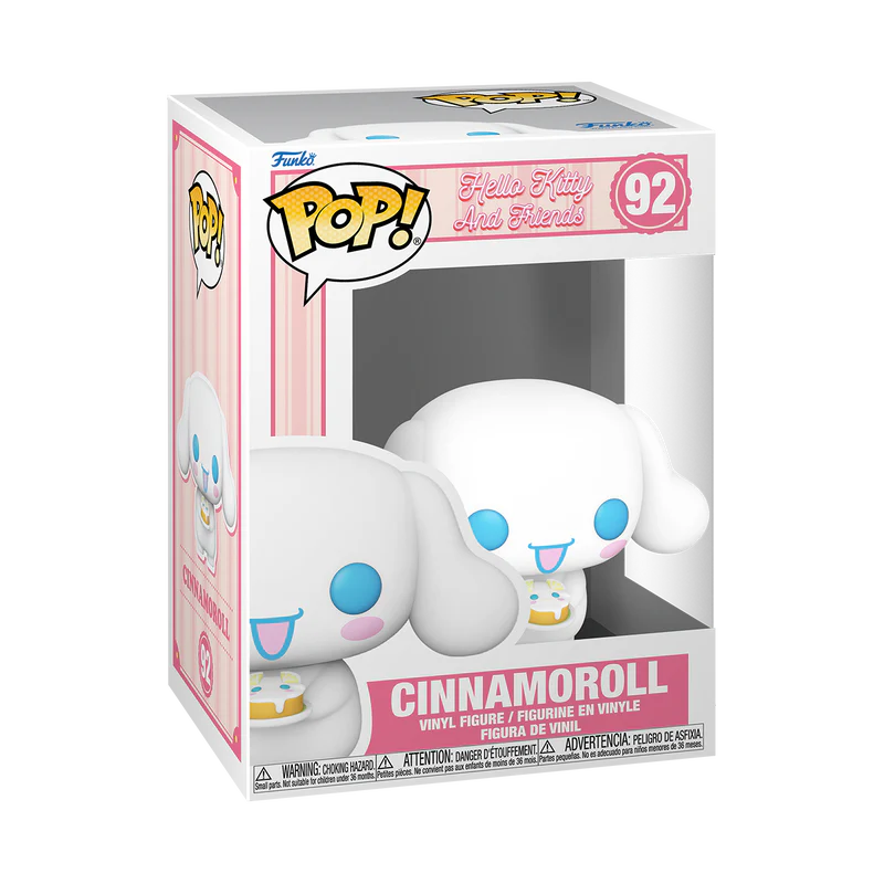 (PRE-ORDER) POP! Sanrio: Hello Kitty - Cinnamoroll w/ Cake - Image 2
