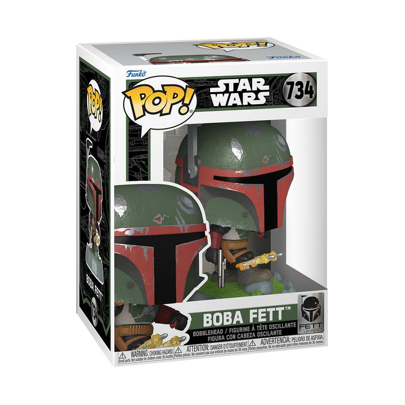 (PRE-ORDER) POP! Star Wars: FL- Boba Fett w/Rockets - Image 2