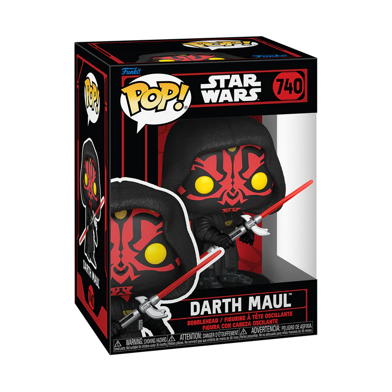 (PRE-ORDER) POP! Star Wars: SW Darkside- Darth Maul - Image 2