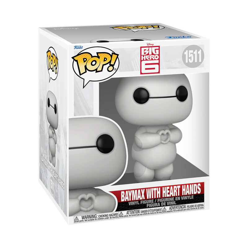 (PRE-ORDER) POP! Super: Big Hero 6 – Baymax (Heart Hands) - Image 2