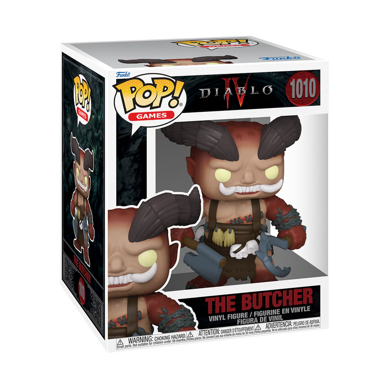 (PRE-ORDER) POP! Super: Diablo 4- The Butcher - Image 2