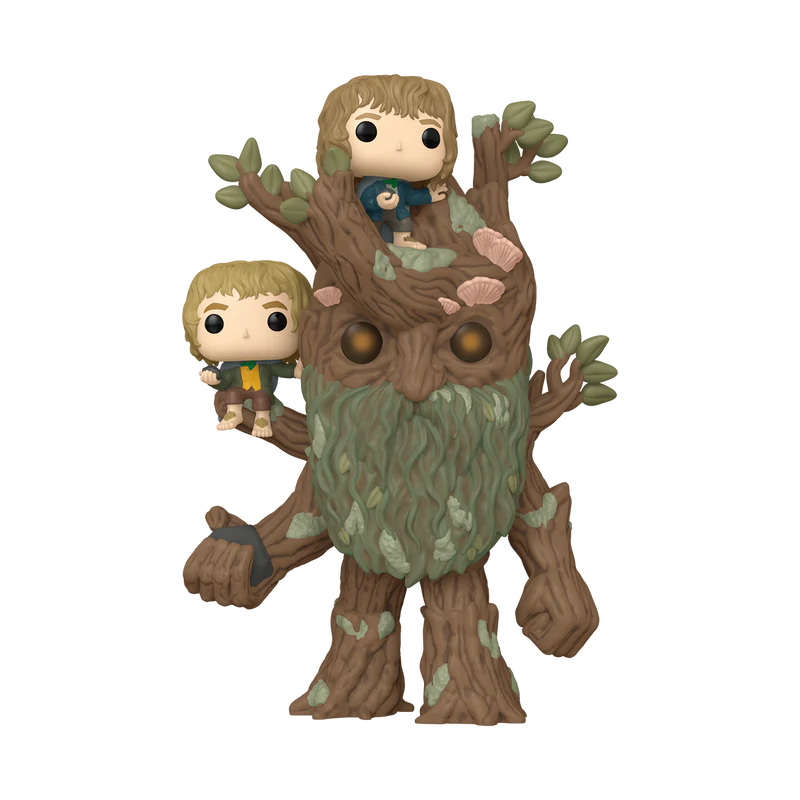 (PRE-ORDER) POP! Super: LOTR- Treebeard w/Mary & Pip