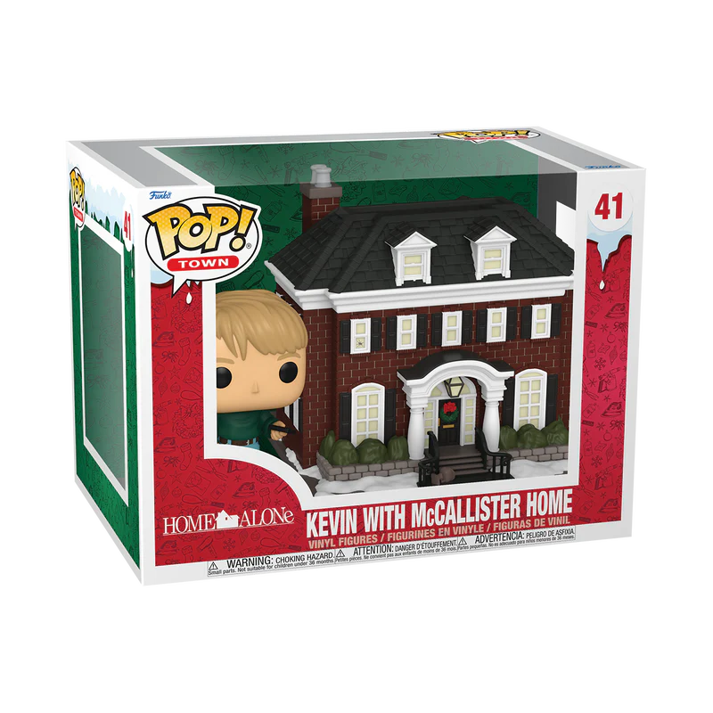 (PRE-ORDER) POP! Town: Home Alone- Kevin w/Home - Image 2