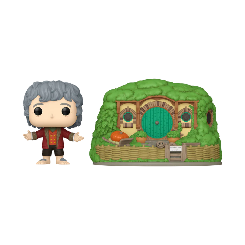 (PRE-ORDER) POP! Town: LOTR-Bilbo & Bag End