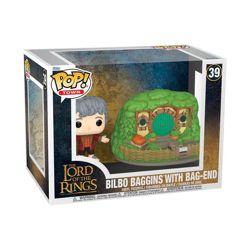 (PRE-ORDER) POP! Town: LOTR-Bilbo & Bag End - Image 2