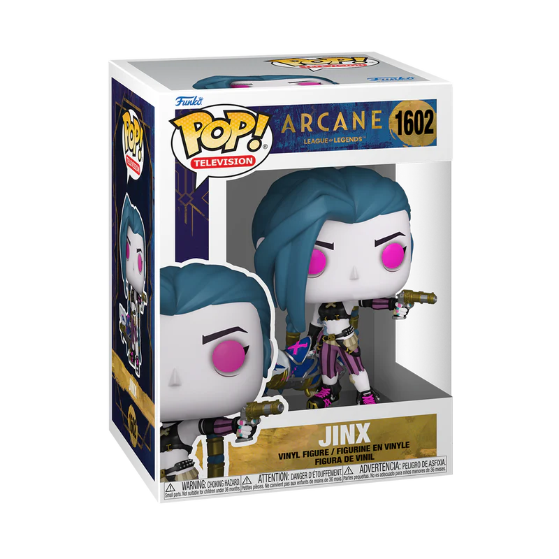 (PRE-ORDER) POP! TV: Arcane LoL S1- Jinx - Image 2