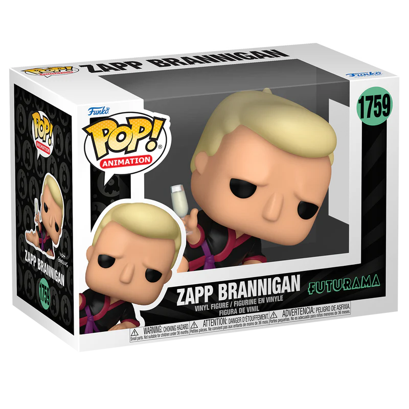 (PRE-ORDER) POP! TV: Futurama S4- Zapp Brannigan - Image 2