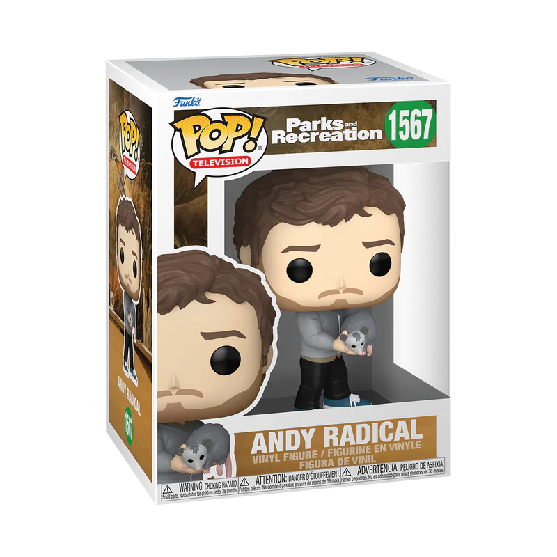 (PRE-ORDER) POP! TV: P&R 15th– Andy Radical - Image 2