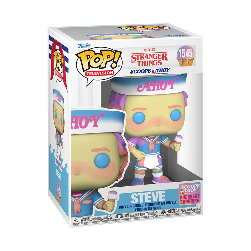 (PRE-ORDER) POP! TV: ST- Steve (Scoops Ahoy) - Image 2