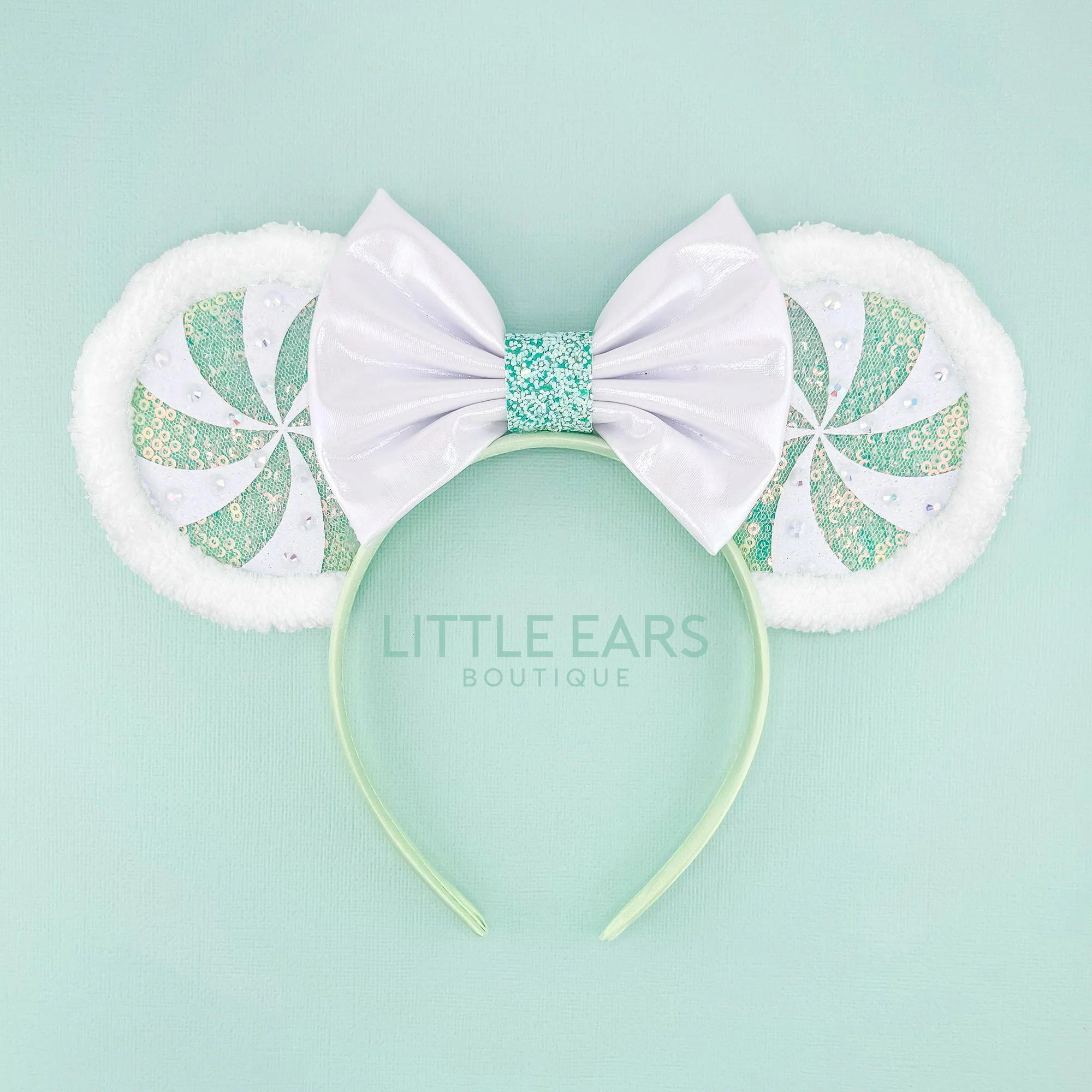 Purple Candycane Mickey Ears - Image 3