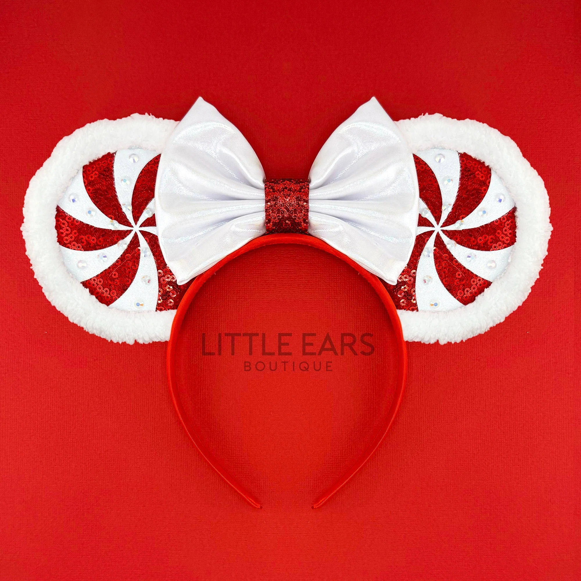 Purple Candycane Mickey Ears - Image 4