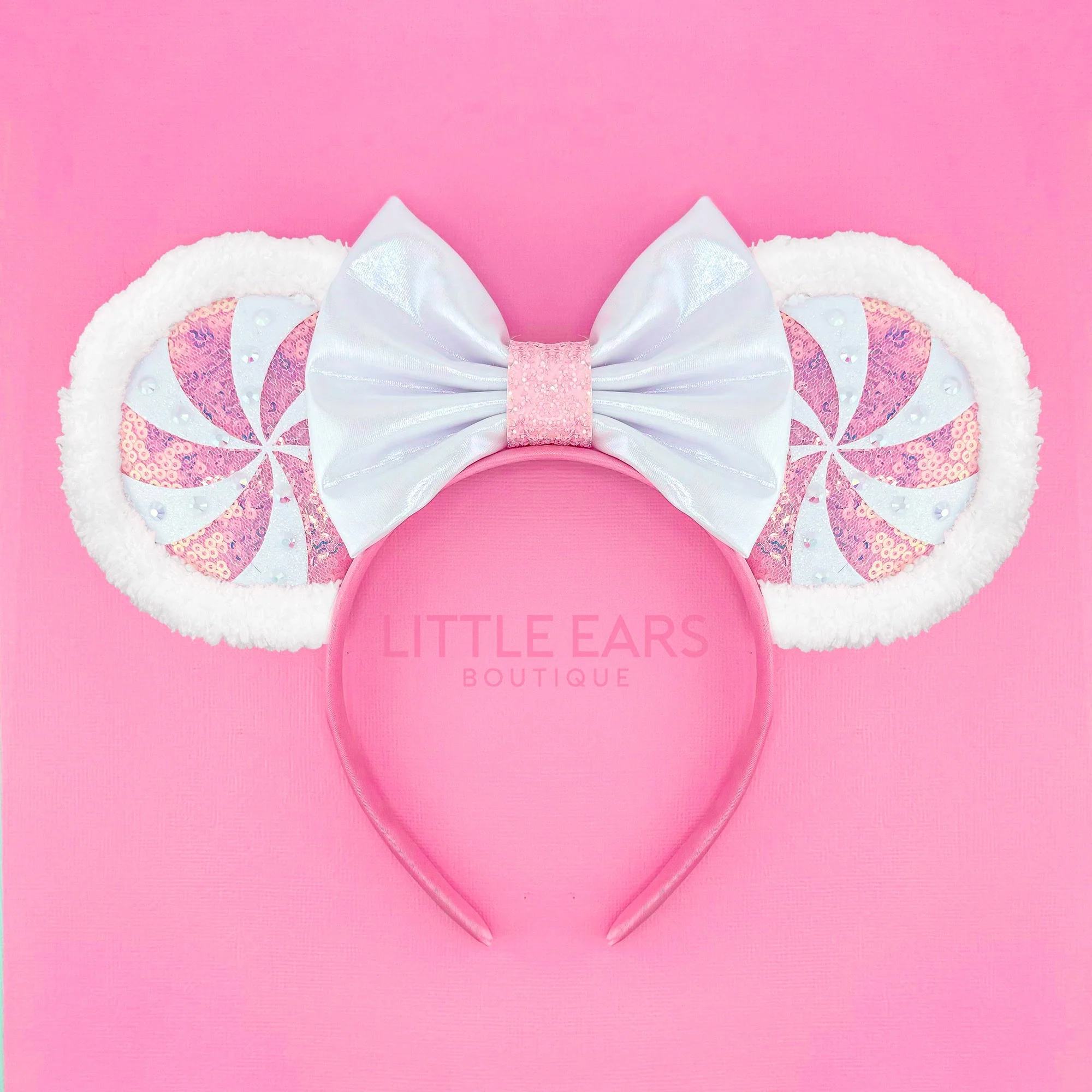 Purple Candycane Mickey Ears - Image 5