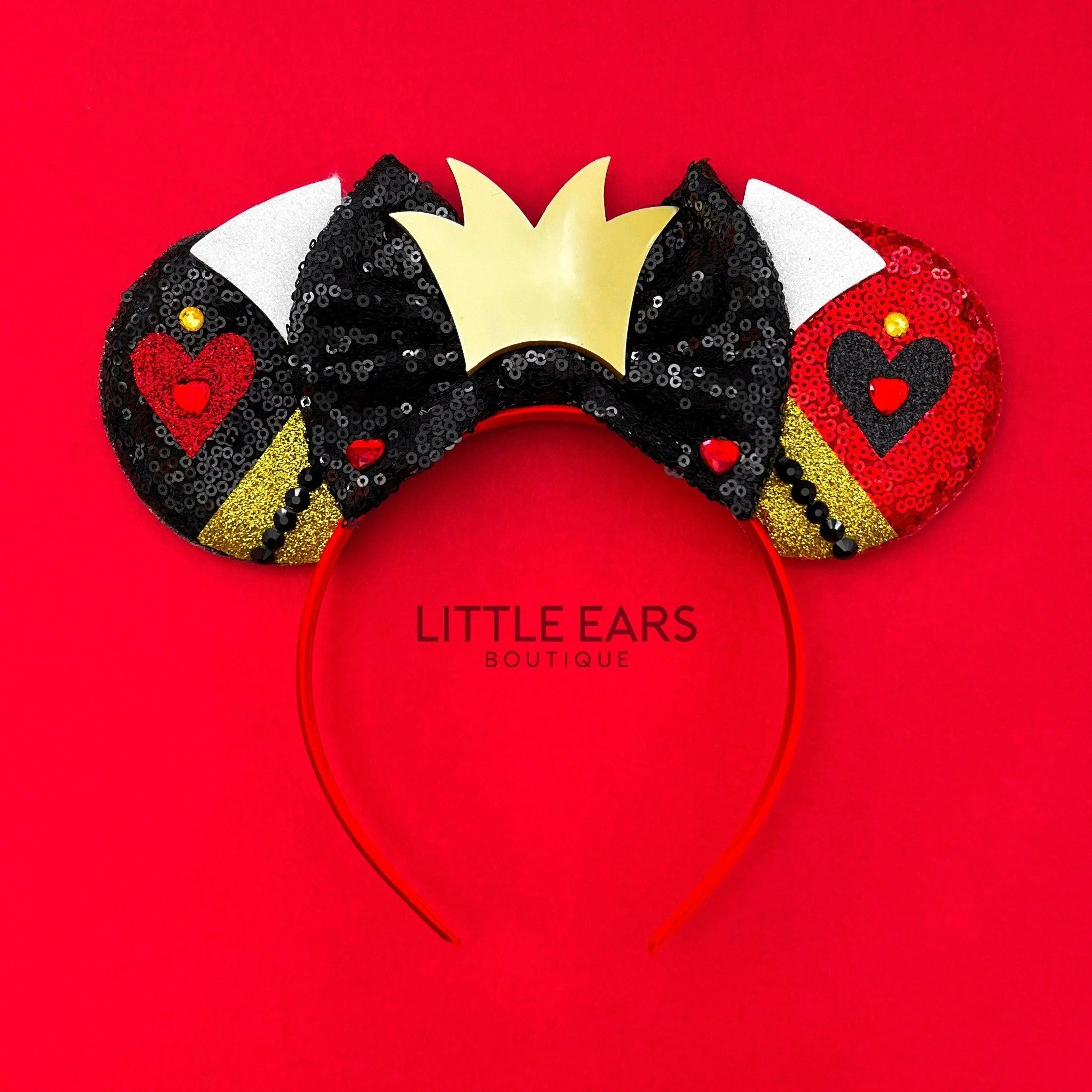 Queen of Hearts Mickey Ears